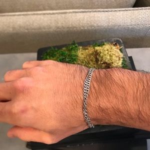 Miansai Double Chain Hook Bracelet